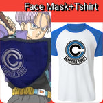 Capsule Corp Mask + Tshirt