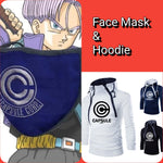 Capsule Corp Face Mask + Hoodie