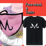 Majin Boo Face Mask + Tshirt