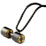Dumbbell  Necklace